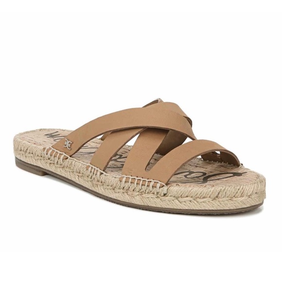 sam edelman averie espadrille slide sandal